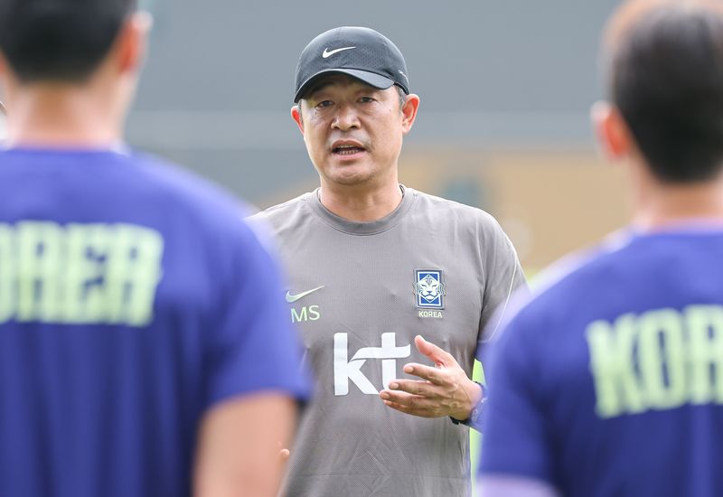 이민성 2026 아이치·나고야 아시안게임 축구대표팀 감독2026.9.1 ⓒ 뉴스1 김도우 기자