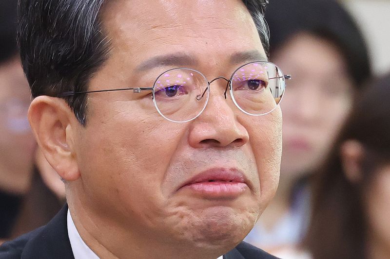 김승원 법무부 장관 후보자가 15일 서울 여의도 국회 법제사법위원회에서 열린 인사청문회에서 의원 질의에 답변하고 있다. 2026.9.15 ⓒ 뉴스1 신웅수 기자