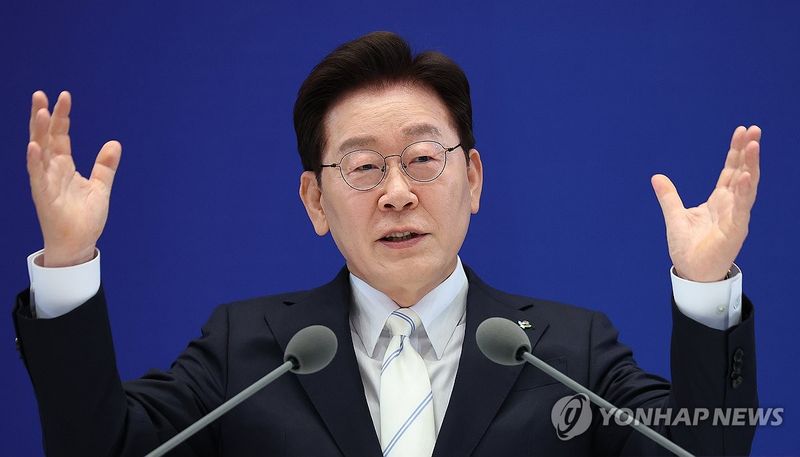 이재명 대통령, 취임 1주년 발언 (출처=연합뉴스)