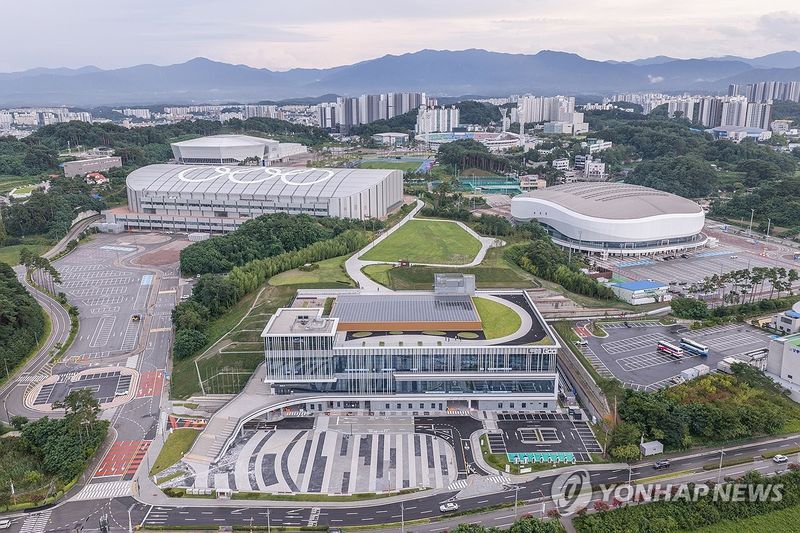 ITS 세계총회 주 무대 강릉컨벤션센터. 연합뉴스