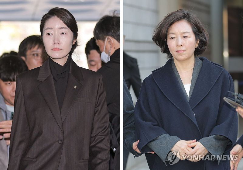 강선우 무소속 의원(왼쪽)과 김경 전 서울시의원. 연합뉴스