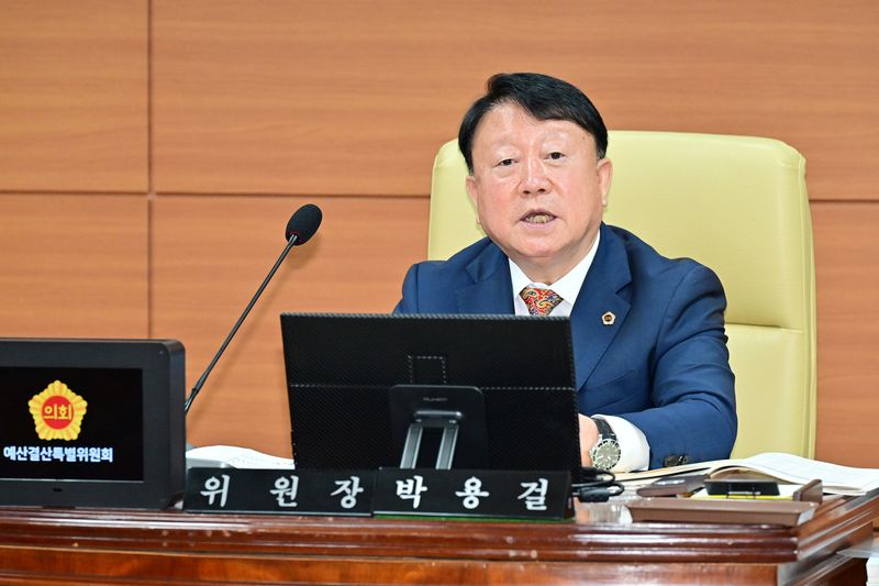 박용걸 울산광역시의회 예산결산특별위원회 위원장 박용걸. 울산시의회 제공