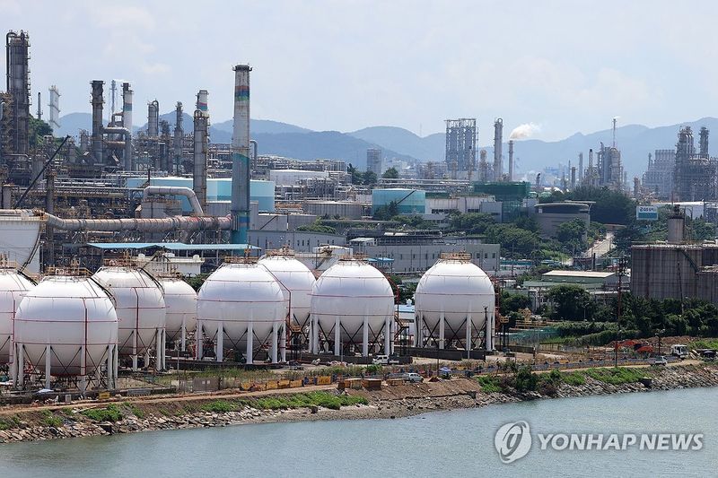 여수 석유화학 국가산업단지 모습 (출처=연합뉴스)