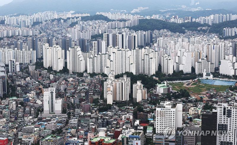서울 시내 아파트 모습 (출처=연합뉴스)