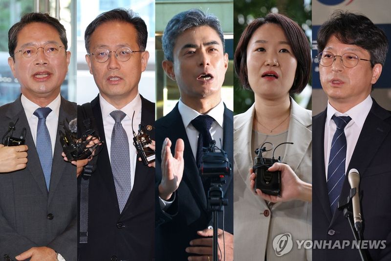 장관 후보자들 (출처=연합뉴스)