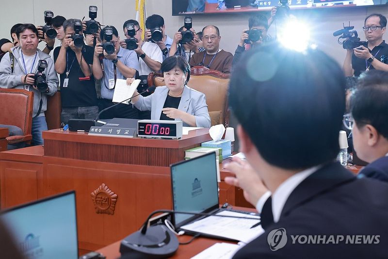김승원 법무장관 후보자 인사청문보고서 여당 주도 채택…국민의힘 퇴장 (출처=연합뉴스)