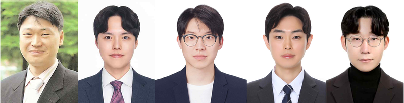 차세대 조립형 인공지능 원천기술 개발에 참여하는 건국대학교 컴퓨터공학부 김학수, 서재형, 홍상우, 오병국, 지서원 교수(왼쪽부터). 건국대 제공