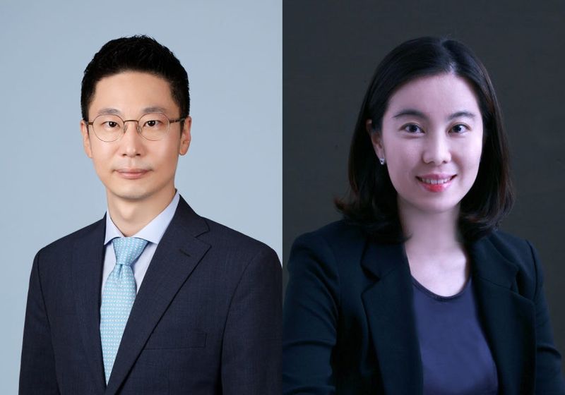 법무법인 율촌 전자주주총회 자문 전담데스크 팀장 문성·김현정 변호사. 법무법인 율촌 제공