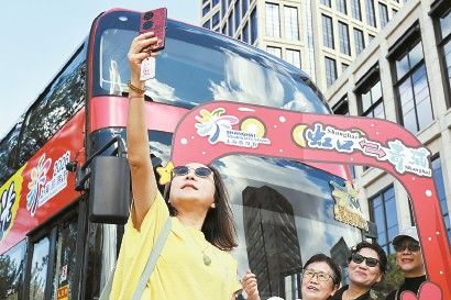 상하이 이층 버스 타고 도심과 수향을 한 번에…홍커우·칭푸 연결 테마 관광 첫선
