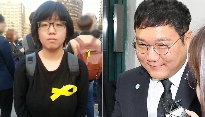 2014년 대학생 당시 세월호 참사 '가만히 있으라' 시위를 계기로 주목받던 용혜인 의원, 박기홍 최고의원 / 사진=MBN 뉴스 캡처, 연합뉴스