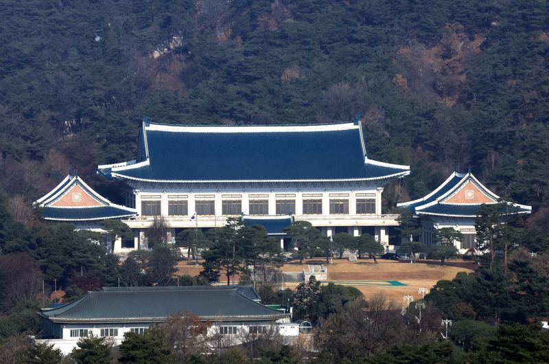 서울 종로구 정부서울청사에서 바라본 청와대 /사진=뉴스1