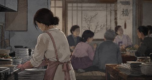 명절 때 혼자 일하는 며느리 (출처=연합뉴스)