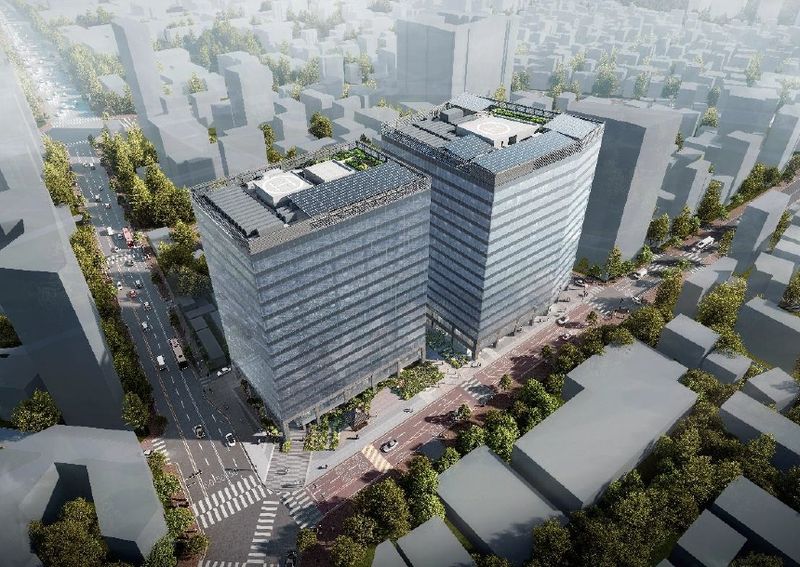 서울특별시 종로구 효제동 오피스 가칭 DTOWER Hyoje 조감도. 효제피에프브이 제공