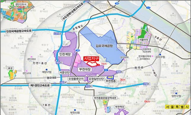 경기 부천 대장안 취락 지역. 경기도 제공