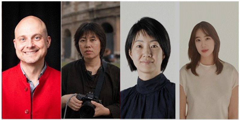 (왼쪽부터)야코 수오미넨, 런창전, 모리모토 유키, 김민정. 부산국제영화제 제공