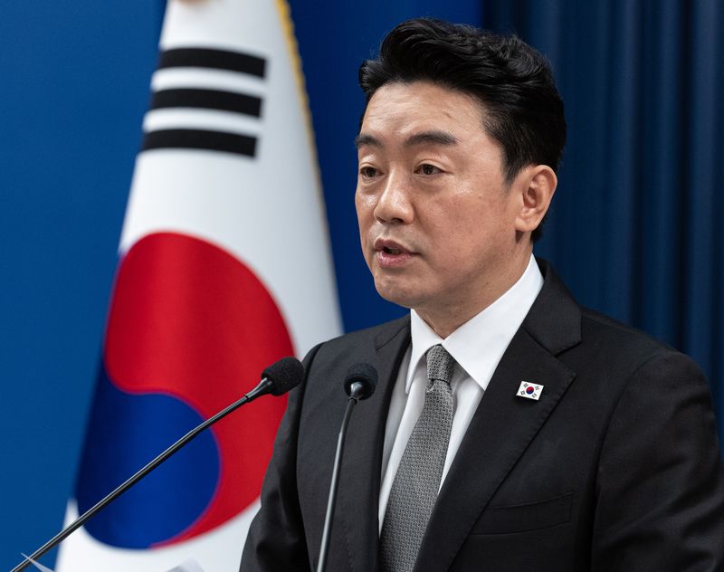 강훈식 비서실장이 지난달 30일 청와대에서 인사 관련 브리핑을 하고 있다. 2026.8.30 ⓒ 뉴스1 이재명 기자 /사진=뉴스1