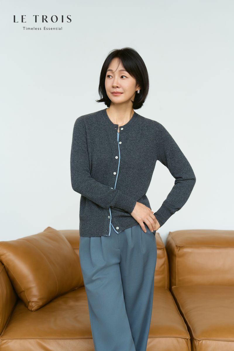 '르투아' 2026FW 시즌 명세빈 화보컷. KT알파쇼핑 제공