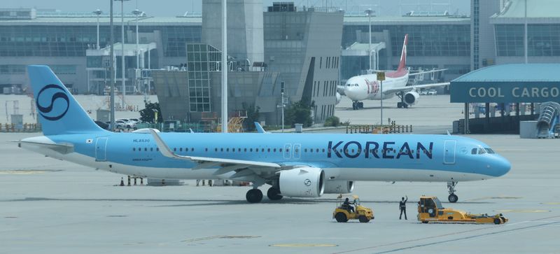 인천국제공항 계류장의 모습. 뉴스1 제공