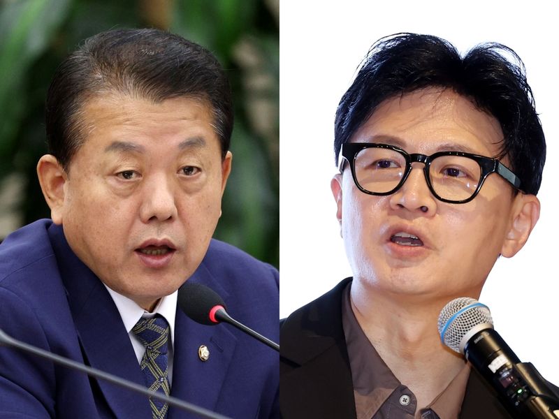 더불어민주당 김병주 의원과 무소속 한동훈 의원 /사진=뉴시스