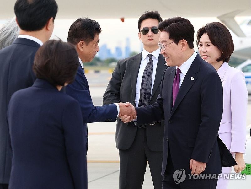 이재명 대통령, 미국 도착 (출처=연합뉴스)