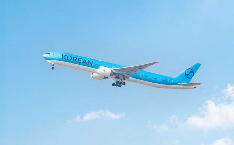 대한항공 B777-300ER 항공기. 사진=대한항공 제공