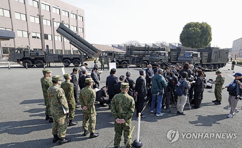 일본 자위대의 장사정미사일. 출처=연합뉴스