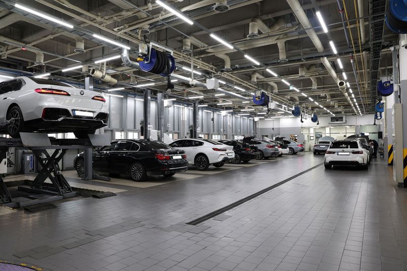 동성모터스가 새롭게 오픈한 BMW·MINI 해운대 서비스센터 내부 전경. 동성모터스 제공