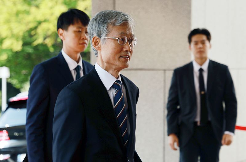 조희대 대법원장이 23일 서울 서초구 대법원 청사로 출근하고 있다. 2026.9.23 ⓒ 뉴스1 이호윤 기자