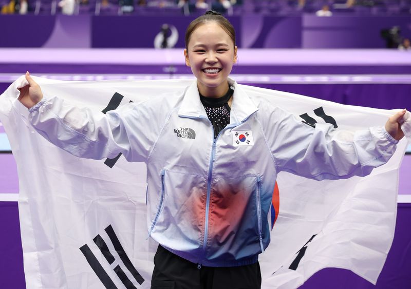 여서정, 8년 만의 도마 금메달…父 여홍철처럼 金 2개(종합)[나고야AG]