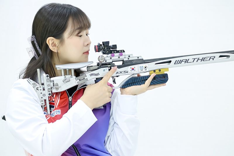 [서울=뉴시스] 사격 국가대표 김지은. (사진=대한사격연맹 제공) *재판매 및 DB 금지