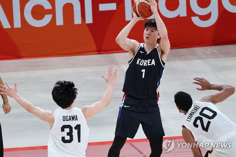 시동걸린 3점슛 (출처=연합뉴스)