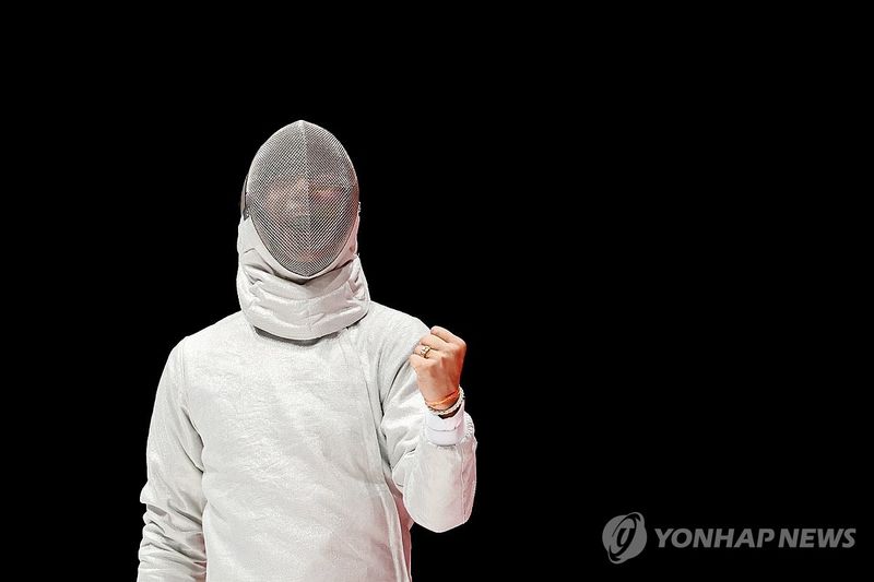 오상욱 '포효' (출처=연합뉴스)