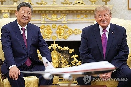 시진핑 중국 국가주석, 도널드 트럼프 미국 대통령. 연합뉴스