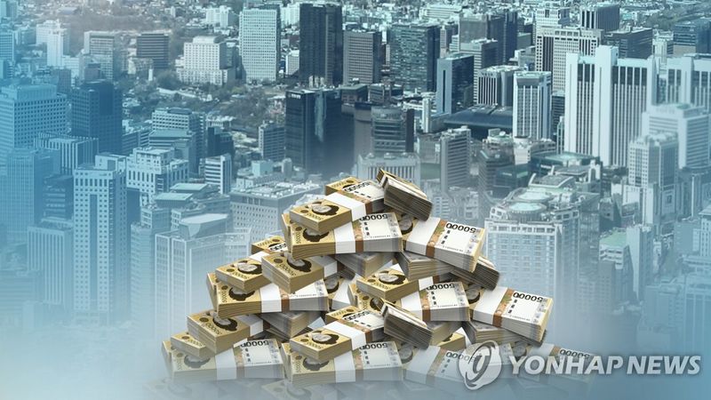 세수 감소 속 지출 확대…고개드는 재정 건전성 우려 (CG) (출처=연합뉴스)