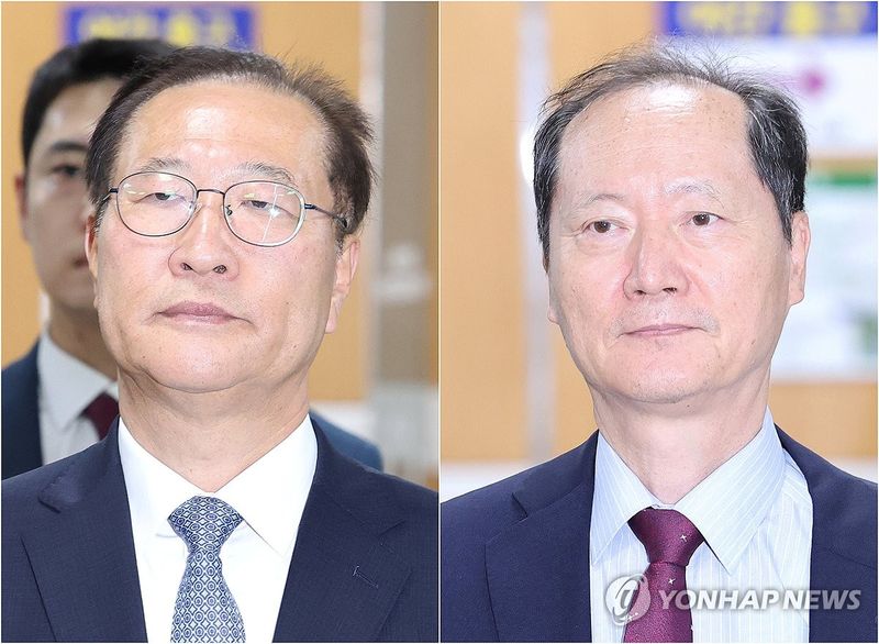 박성재 전 법무부 장관과 이완규 전 법제처장 (출처=연합뉴스)