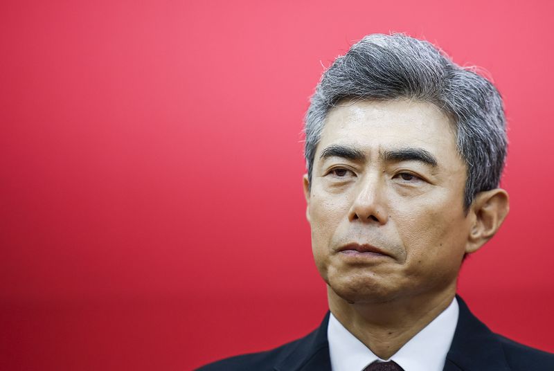 [서울=뉴시스] 정병혁 기자 = 강신철 국방부 장관이 28일 서울 여의도 국회에서 장동혁 국민의힘 대표를 예방하고 있다. 2026.09.28. jhope@newsis.com