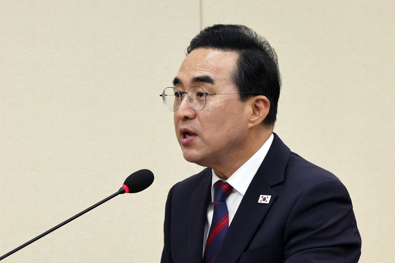 박홍근 기획예산처 장관이 28일 오후 서울 여의도 국회에서 열린 재정경제기획위원회 전체회의에서 미래대응기금 설치 및 운용에 관한 법률안 제안설명을 하고 있다. 뉴스1