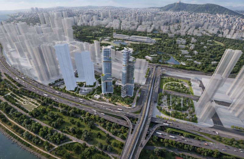 용산구 이촌동 301-170번지 일대 조감도. 서울시 제공