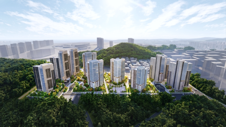 강남구 일원동 한솔아파트 재건축 조감도. 서울시 제공