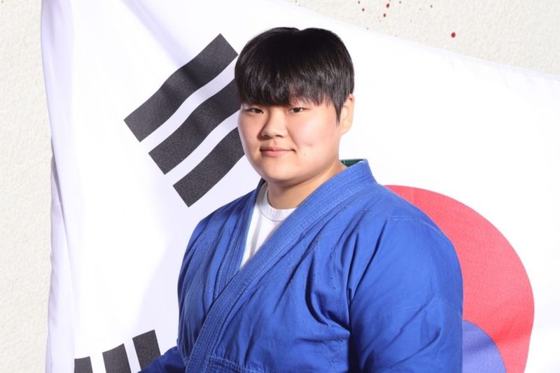 29일 2026 아이치·나고야 아시안게임 쿠라시 여자 87㎏ 초과급 결승에서 우승한 김민영. 연합뉴스