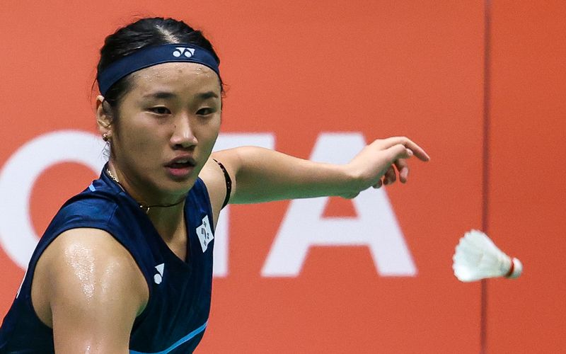대한민국 안세영이 29일 일본 이치노미야 시립체육관에서 열린 2026 아이치·나고야 아시안게임 배드민턴 여자 단식 결승전에서 일본의 야마구치 아카네와 맞대결을 펼치고 있다. 뉴스1