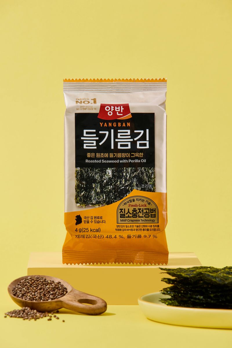질소충전공법 도입해 수출 김 바삭한 식감 유지