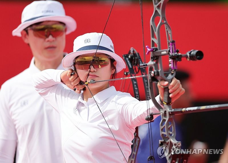 금메달을 위한 정조준 (출처=연합뉴스)