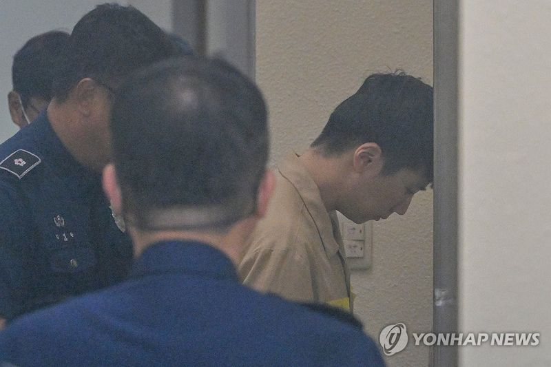 1심 선고 앞둔 장윤기 (출처=연합뉴스)