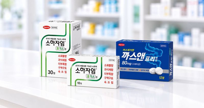 한미약품 증상별 소화제 제품 이미지. 한미약품 제공