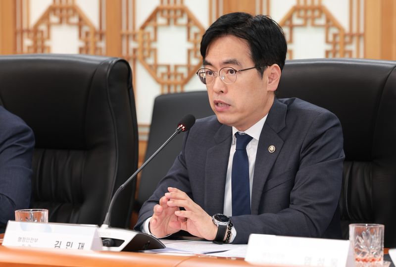 인사말 하는 김민재 행정안전부 차관. 연합뉴스