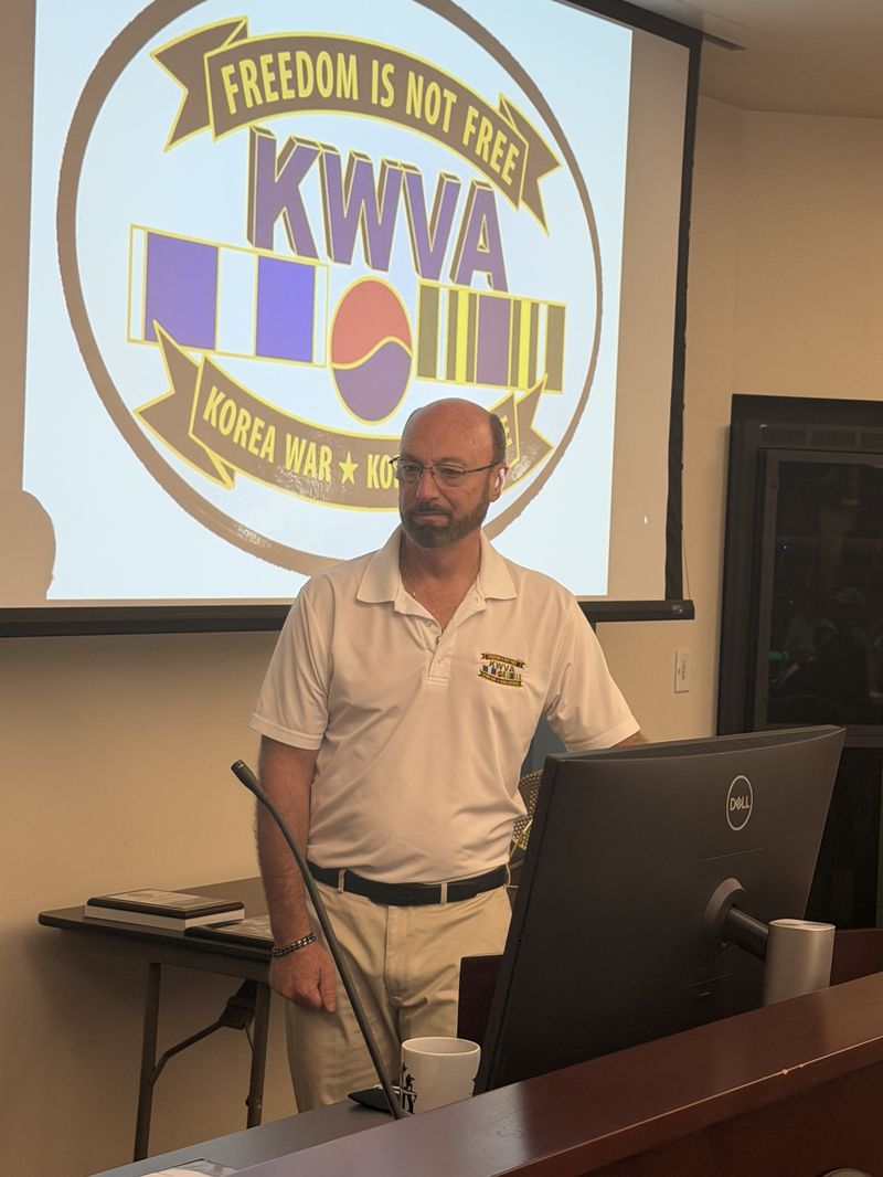 데이비드 피켓 KWVA 전국회장.