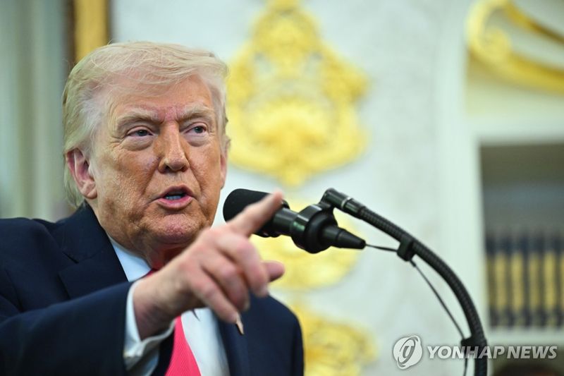 트럼프 미국 대통령 (출처=연합뉴스)