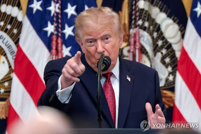 도널드 트럼프 미국 대통령 (출처=연합뉴스)