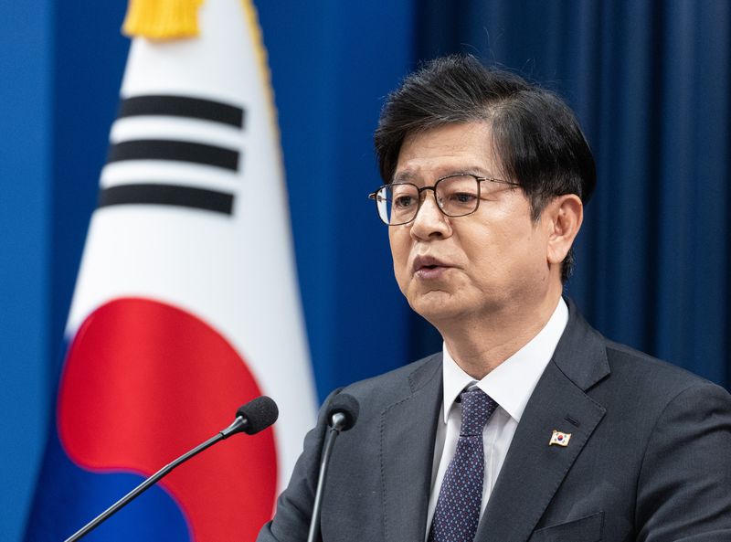 성기홍 청와대 홍보소통수석.뉴스1